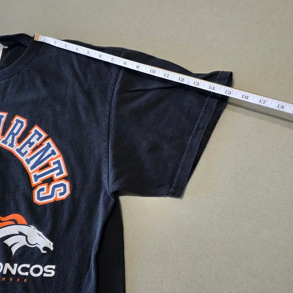 Vintage 1998 Riddell Denver Broncos Grandparents T-Shirt Mens Large Black USA